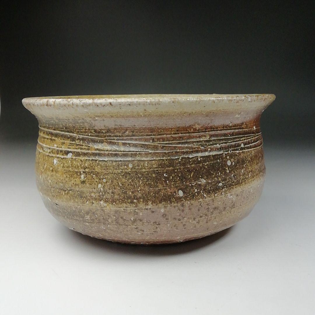 Ｔ６６５　建水　『信楽焼』『高橋楽斎』　共箱　茶道具