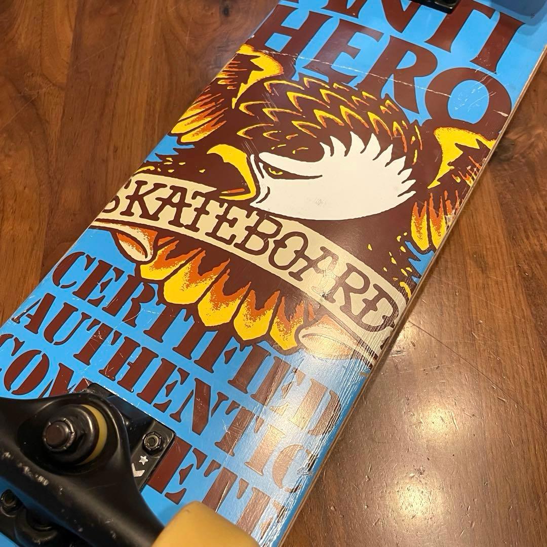 スケートボード　コンプリート　スピットファイア　スケボー　アンチヒーロー　7.5