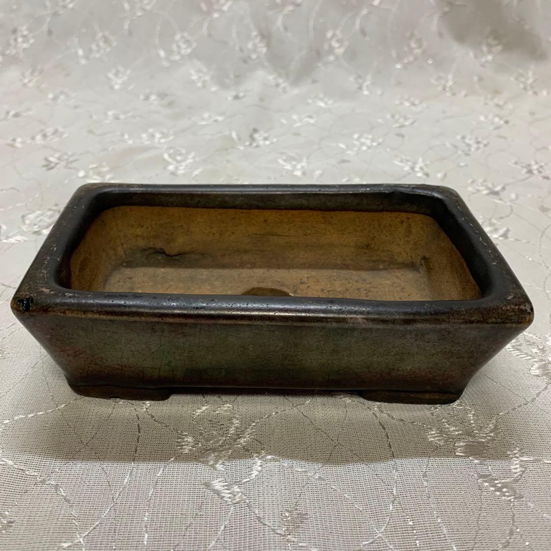 骨董品　訳あり　青交趾　白交趾　盆栽鉢