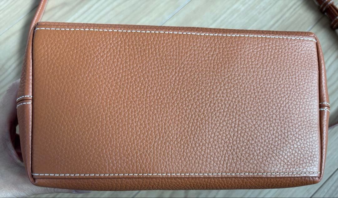 【ほぼ未使用】メゾンドサブレ スモールソフトホーボーバッグ ブラウン