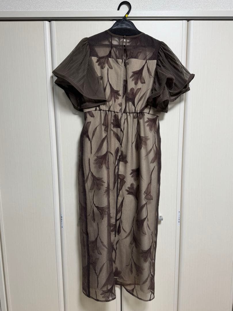 niana ニアナ フラワー オーガンジー ドレス M-Short 結婚式 - メルカリ