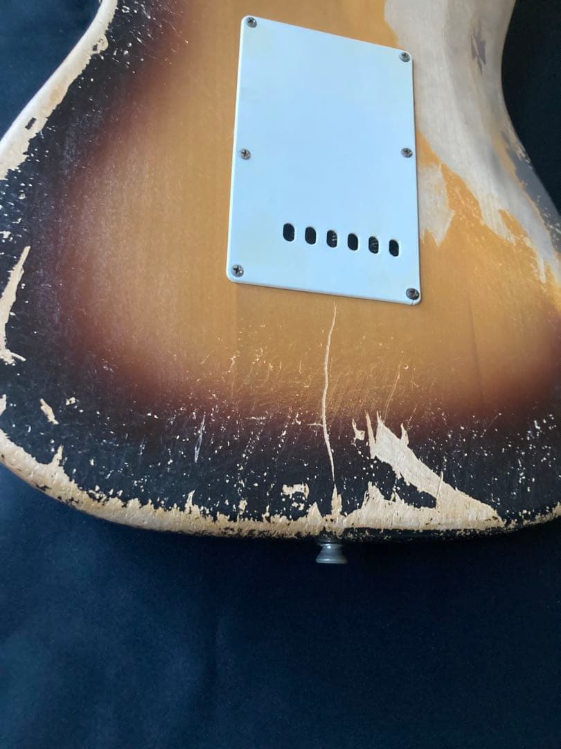 早い者勝ち #12ストラトキャスタータイプ ニトロセルロースラッカー