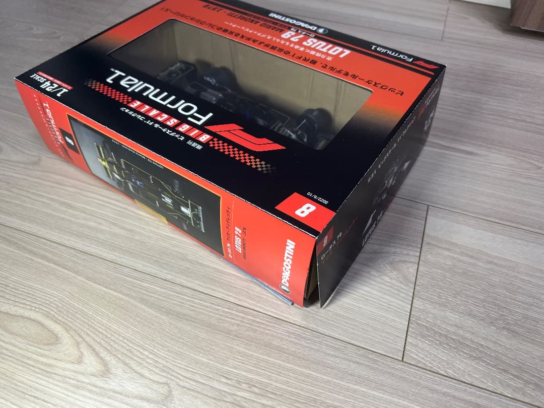 タバコ仕様　ビッグスケールF1コレクション　ロータス79　マリオアンドレッティ