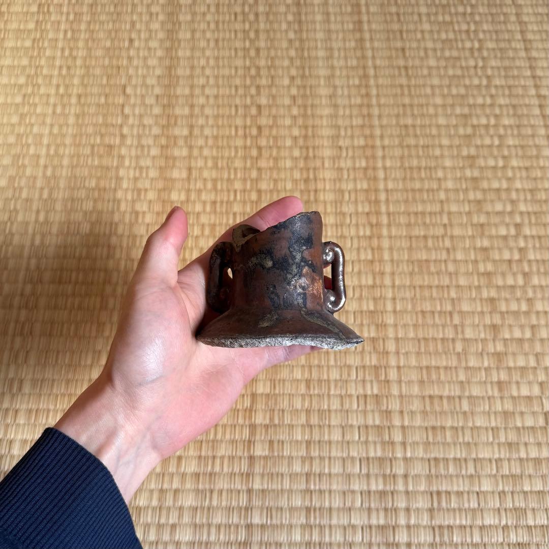 古美濃 美濃 陶片 残欠 江戸時代 水滴 香炉 徳利 茶碗 古美術 骨董 古瀬戸