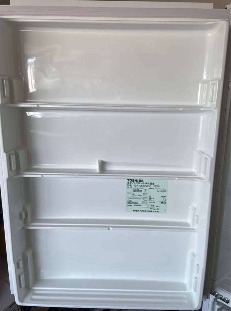 10月3日までTOSHIBA GR-M36SXVL 冷蔵庫 363L 2018年
