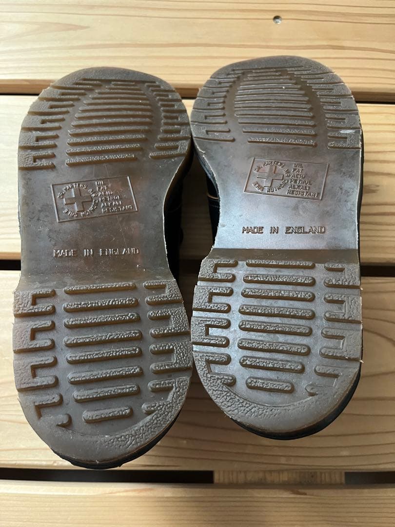 イングランド製 ドクターマーチン 3ホール Uチップ 革靴 ブーツ
