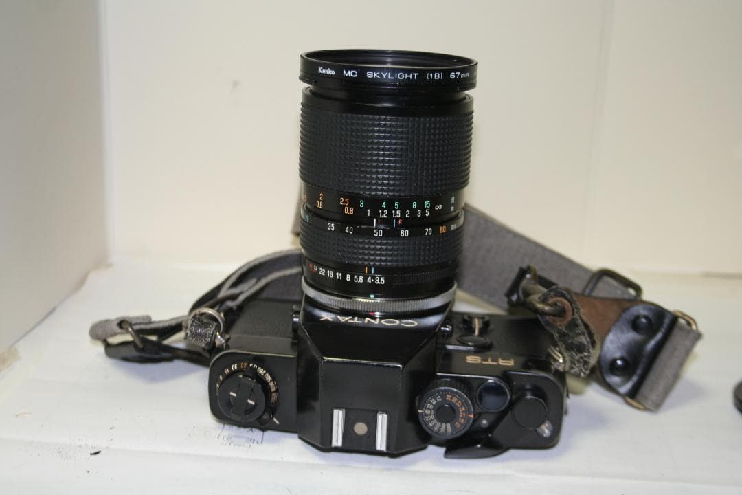 動作確認済】コンタックスRTS+タムロンSP28-80CFマクロ（コンタ-1）