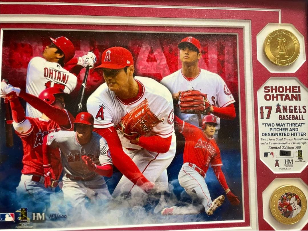 M*S様 【世界限定500枚】大谷翔平 フォトミント 新人賞 獲得記念