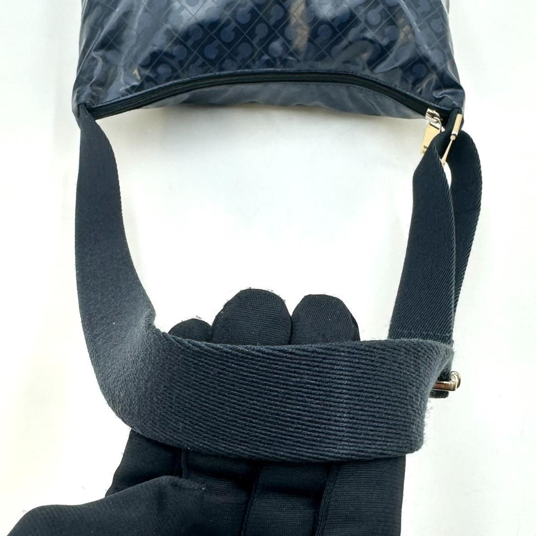 GHERARDINI ゲラルディーニ ソフティ 軽量 ショルダーバッグ ネイビー
