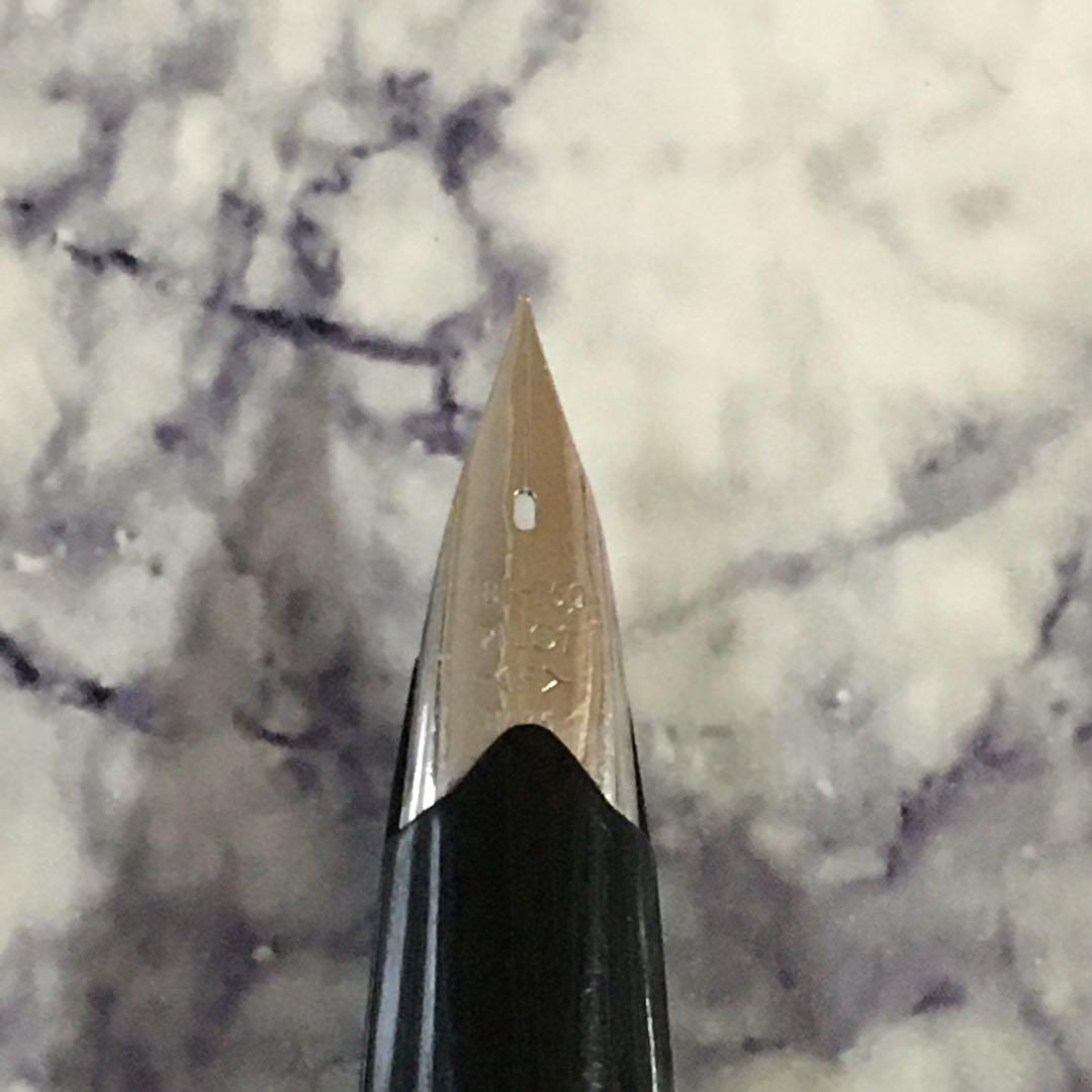 0203 オーバーホール済み 万年筆 PILOT Elite 全格子 18k