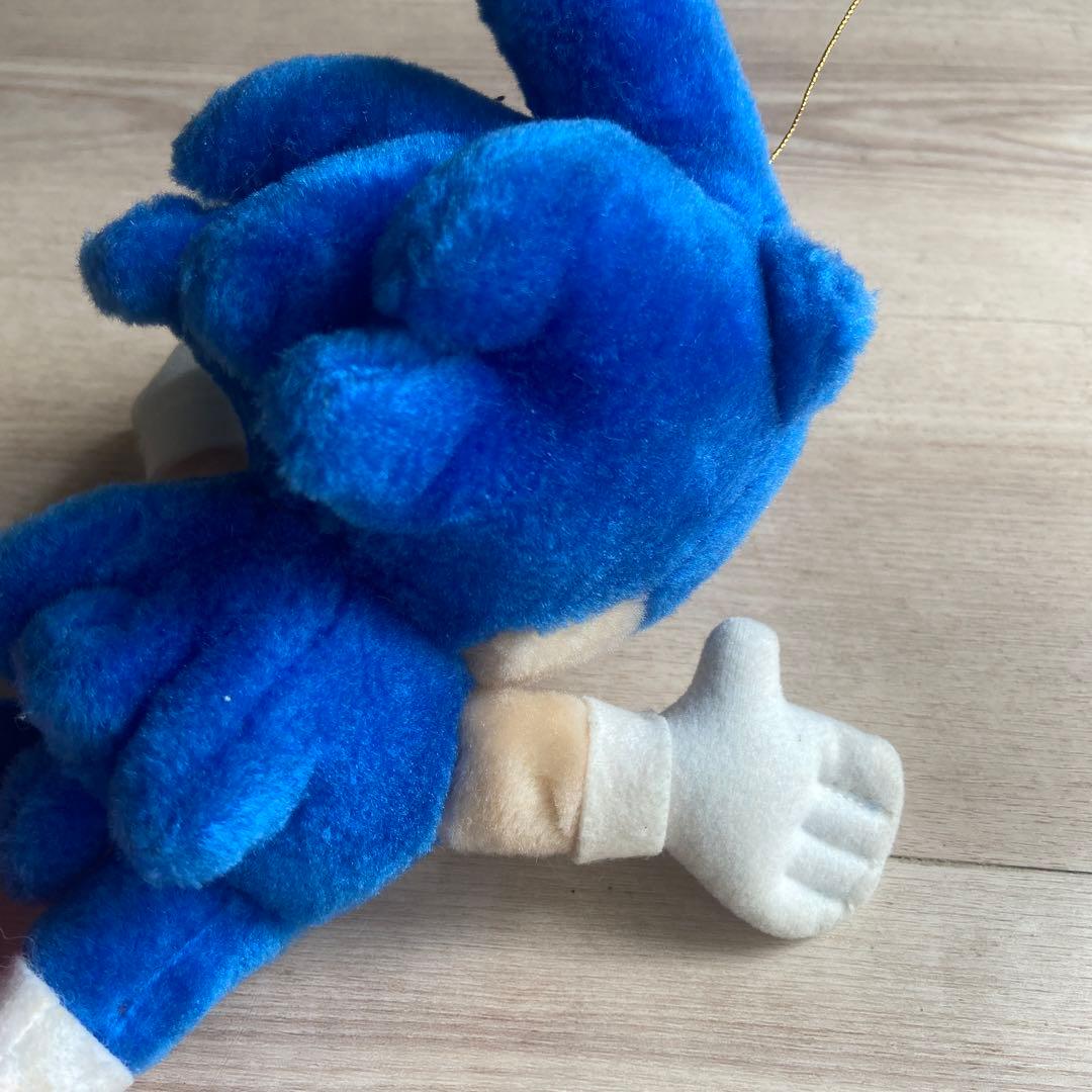 セガハイテクパーク景品　ソニック ぬいぐるみ SEGA 平成レトロ　非売品