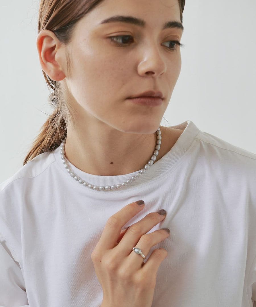 Whim Gazette 【Hoaw.】パールリング パールシルバー925