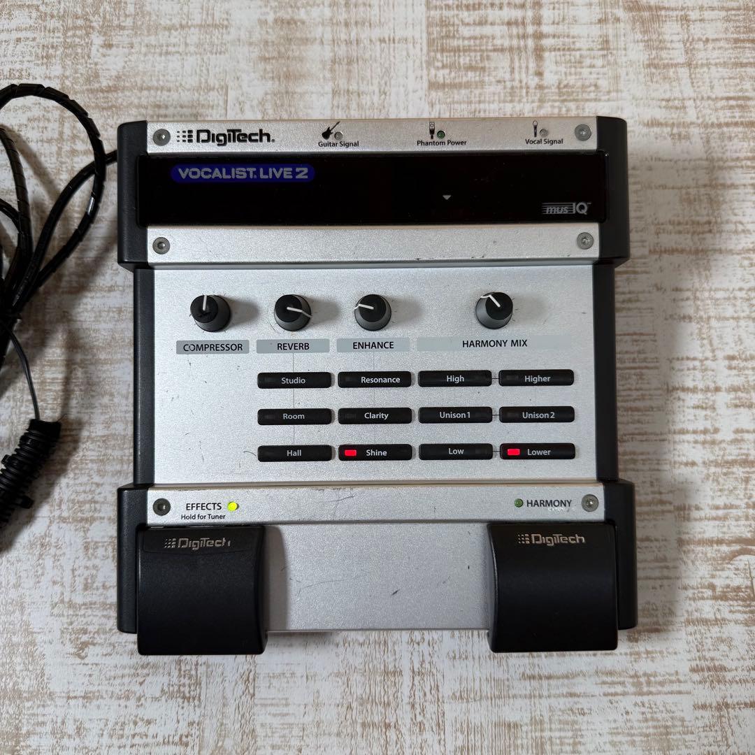 DigiTech Vocalist Live 2 ボーカル　エフェクター