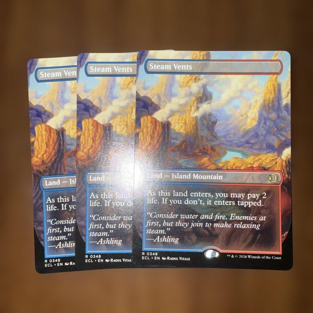 蒸気孔/Steam Vents 英語 ショーケース 3枚セット - メルカリ