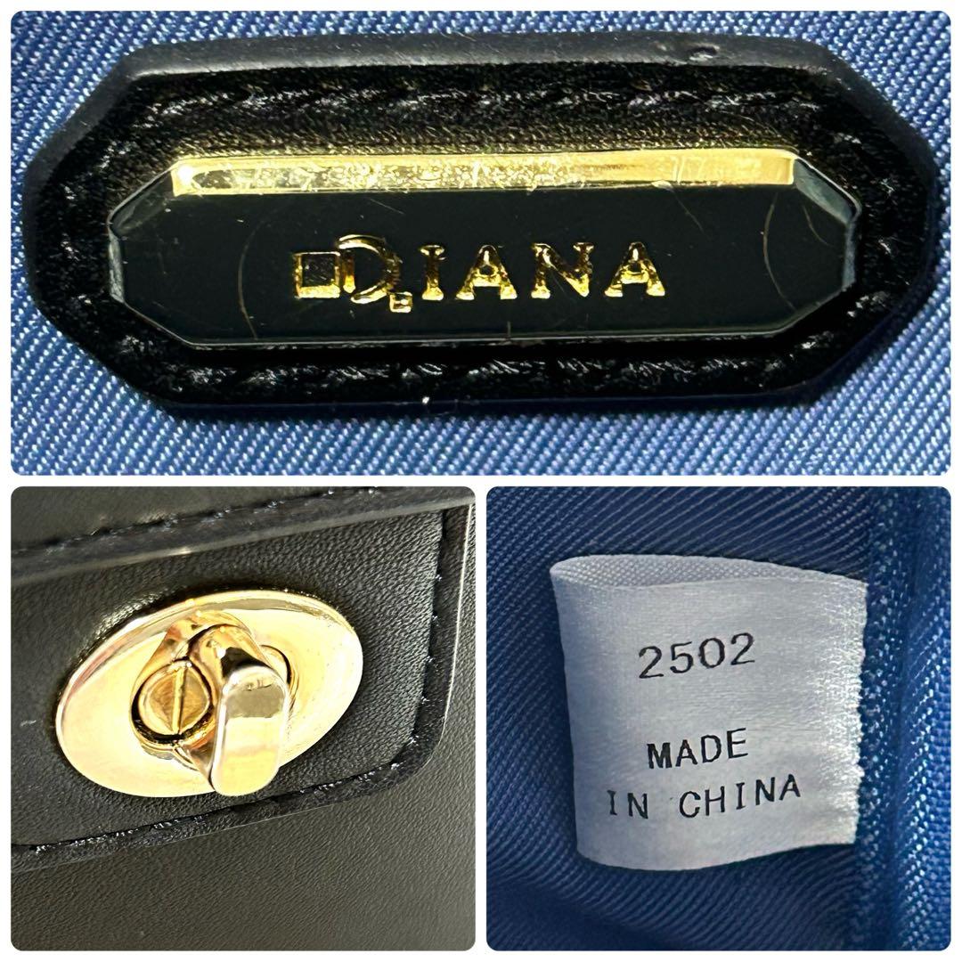 美品✨DIANAスタッズハンドバッグ ショルダーバッグ　2wayビジュー 現行品