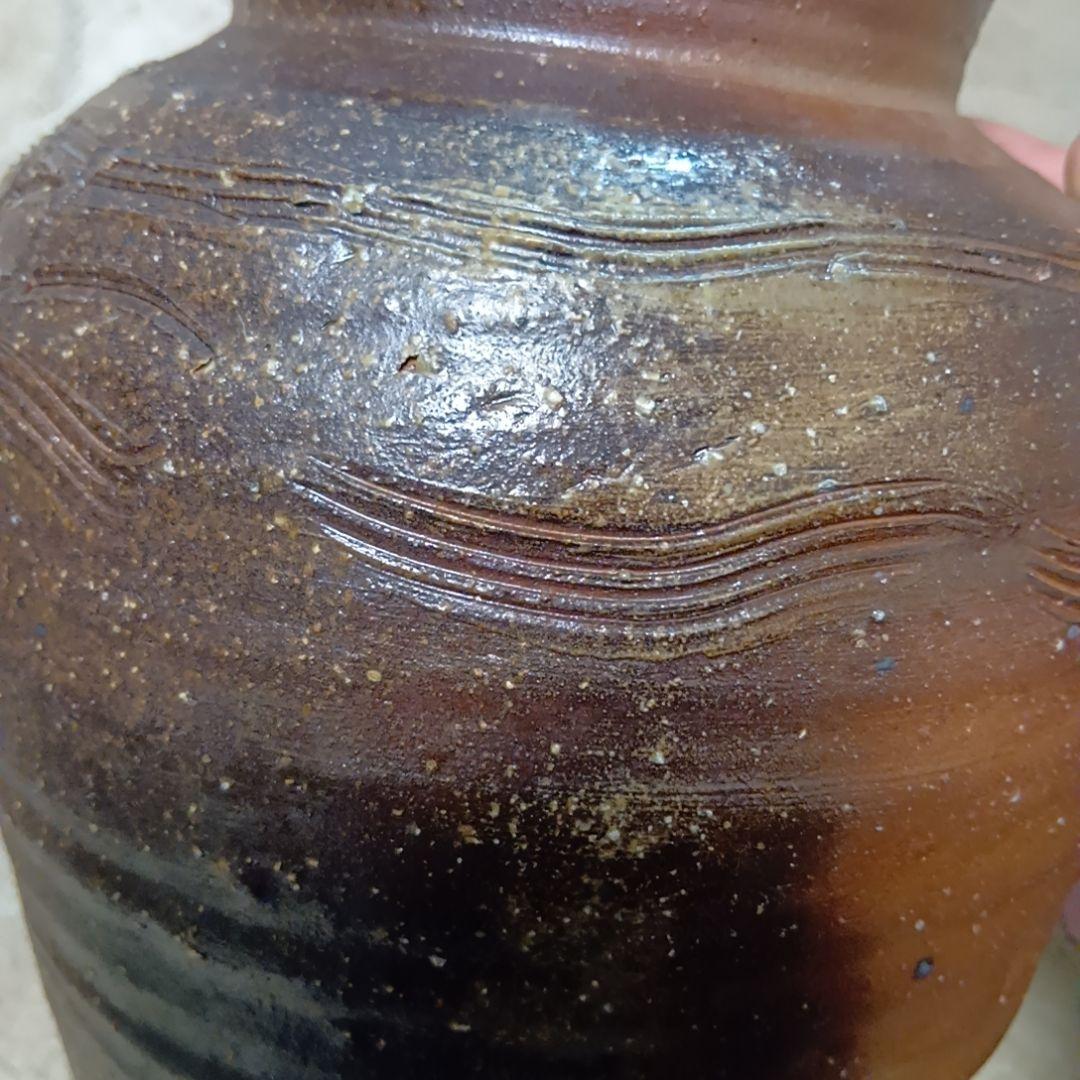 骨董品 備前焼 備前壺 松本勝哉 共箱付き 極美品‼️ - メルカリ