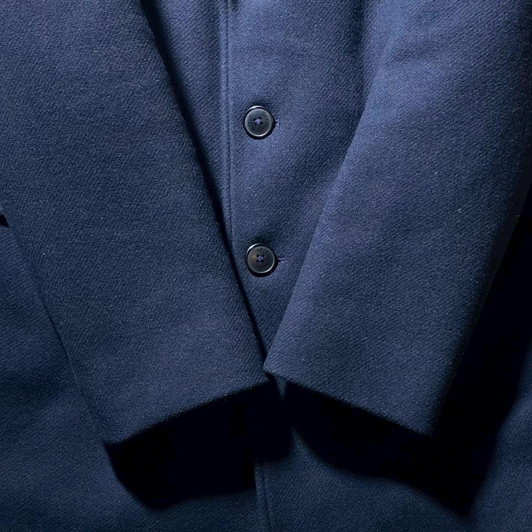 ①XL HERNO ヘルノ コート インナーダウンジャケット メンズ ネイビー系