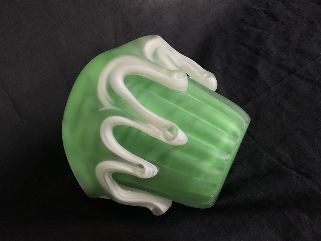 藤田喬平「金彩灰皿」(供箱入り)