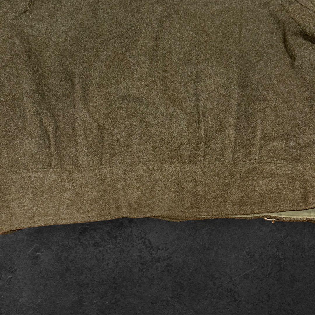 50s British Army ウール地 バトルドレスジャケット US 短丈