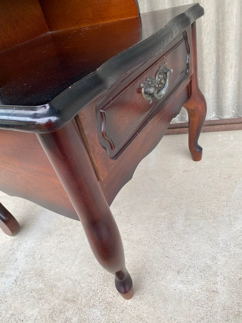 ヒカリ HIKARI 光製作所 チェスト 猫脚 サイドテーブル 電話台