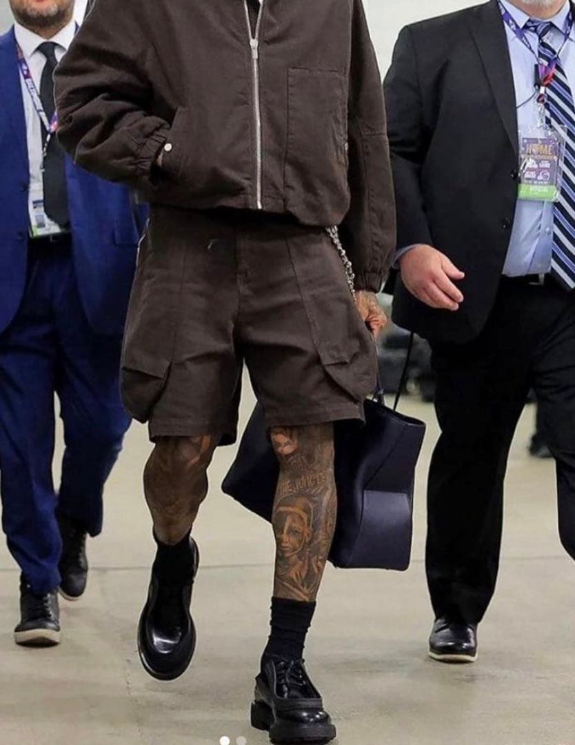 PRADA ダイアパソン レザー 23AW 黒 革靴 26cm