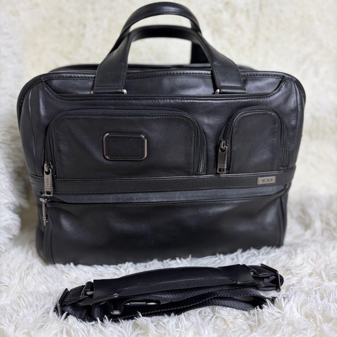 極美品 TUMI ALPHA3 EXP オーガナイザー ラップトップ ブリーフ