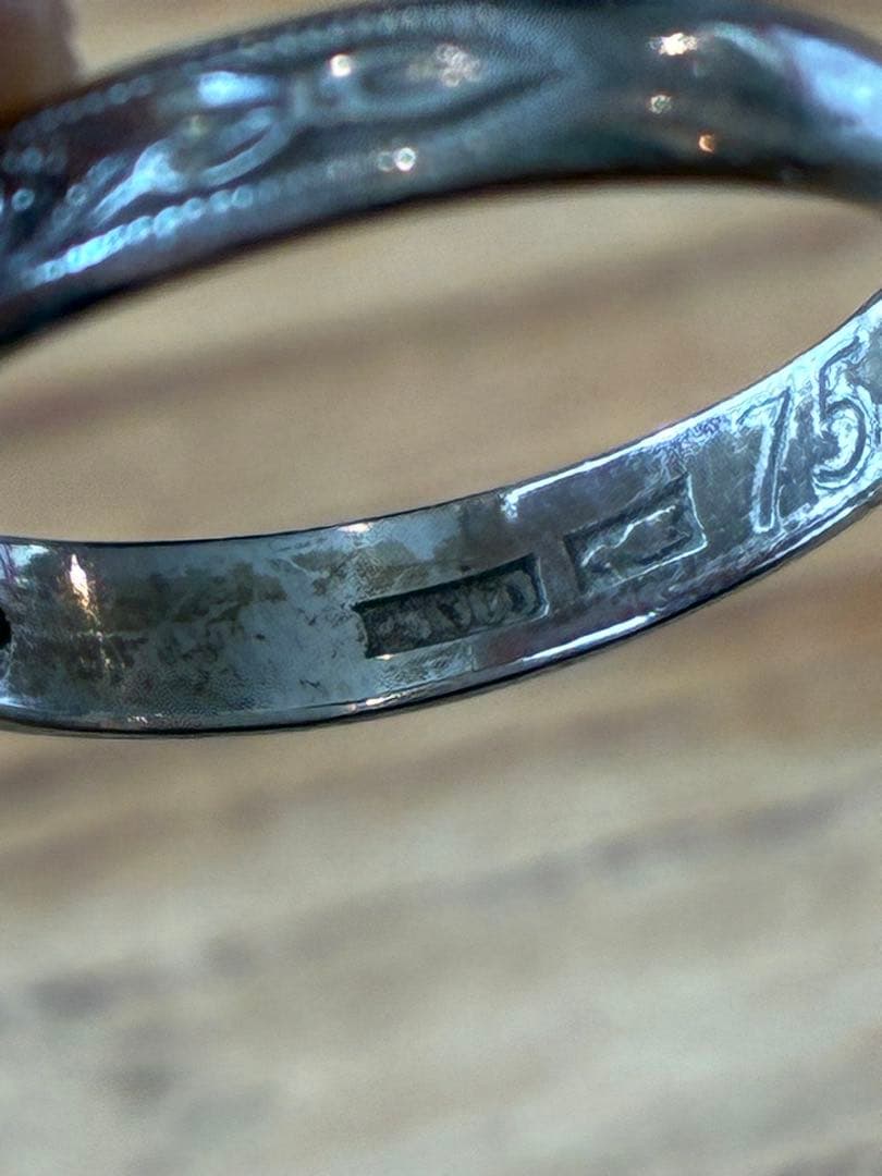 【訳あり】プラチナダイヤモンドリング　指輪