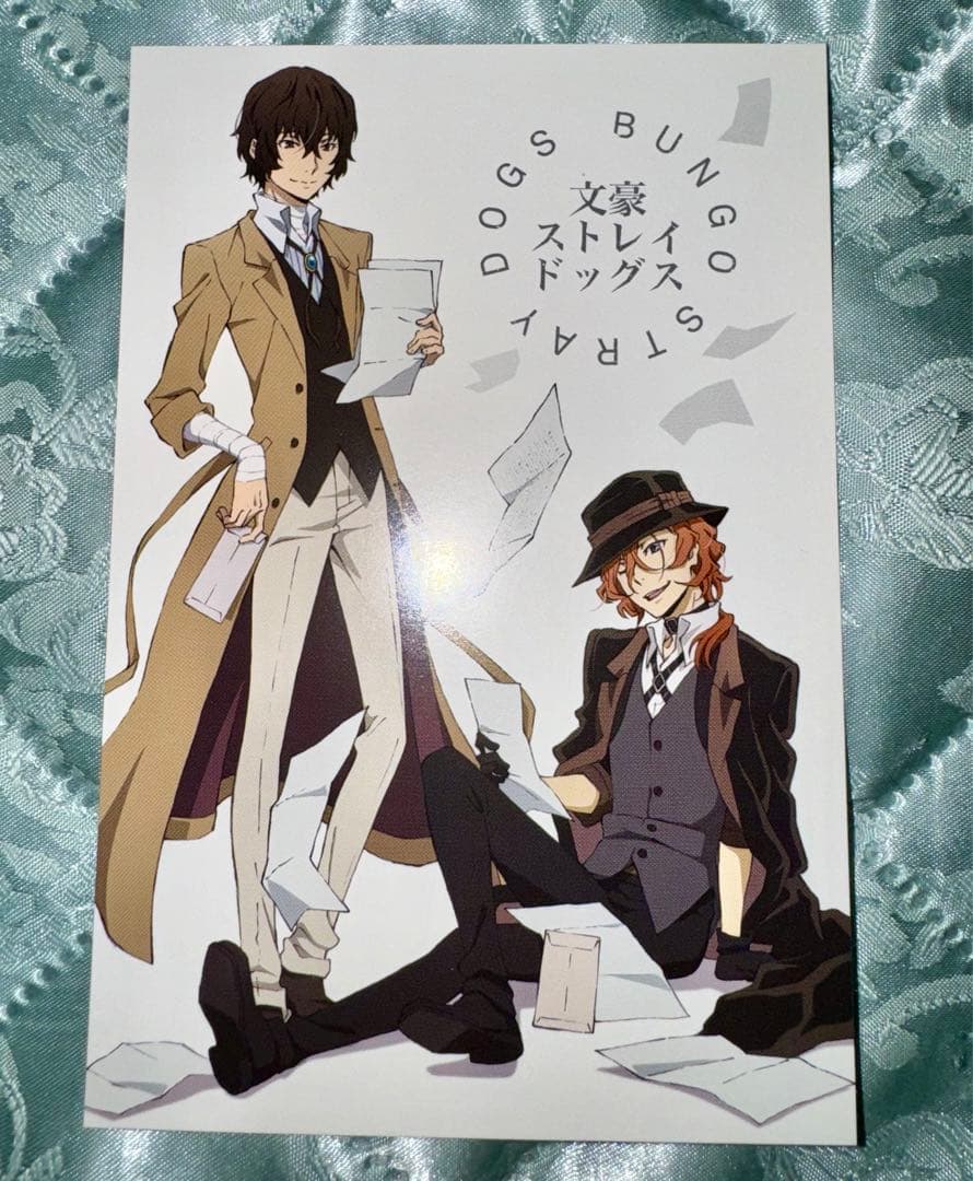 太宰治太宰中也中原中也文豪ストレイドッグスポストカード 太宰治 太宰