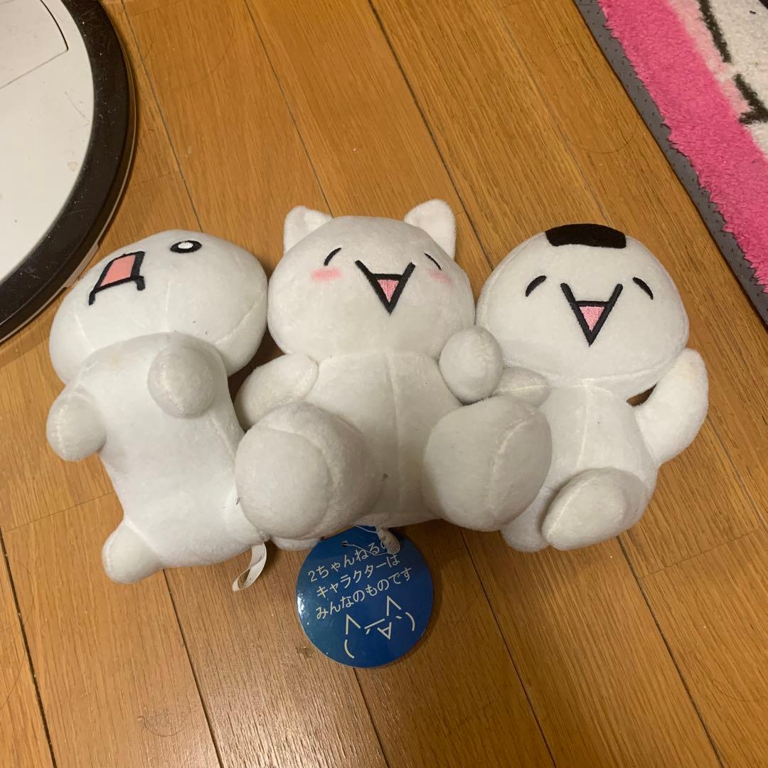 2ちゃんねる モナー ぬいぐるみ タグ付き 激レア？