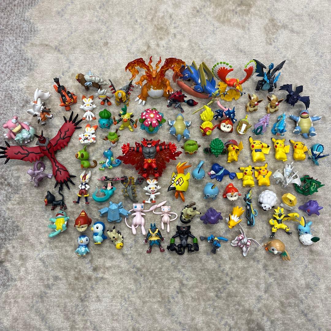 ポケモンフィギュア 約75体｜ポケモン フィギュア 約75体セット＋