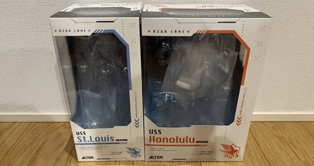 アズールレーン　セントルイス　ホノルル　軽装　フィギュアセット