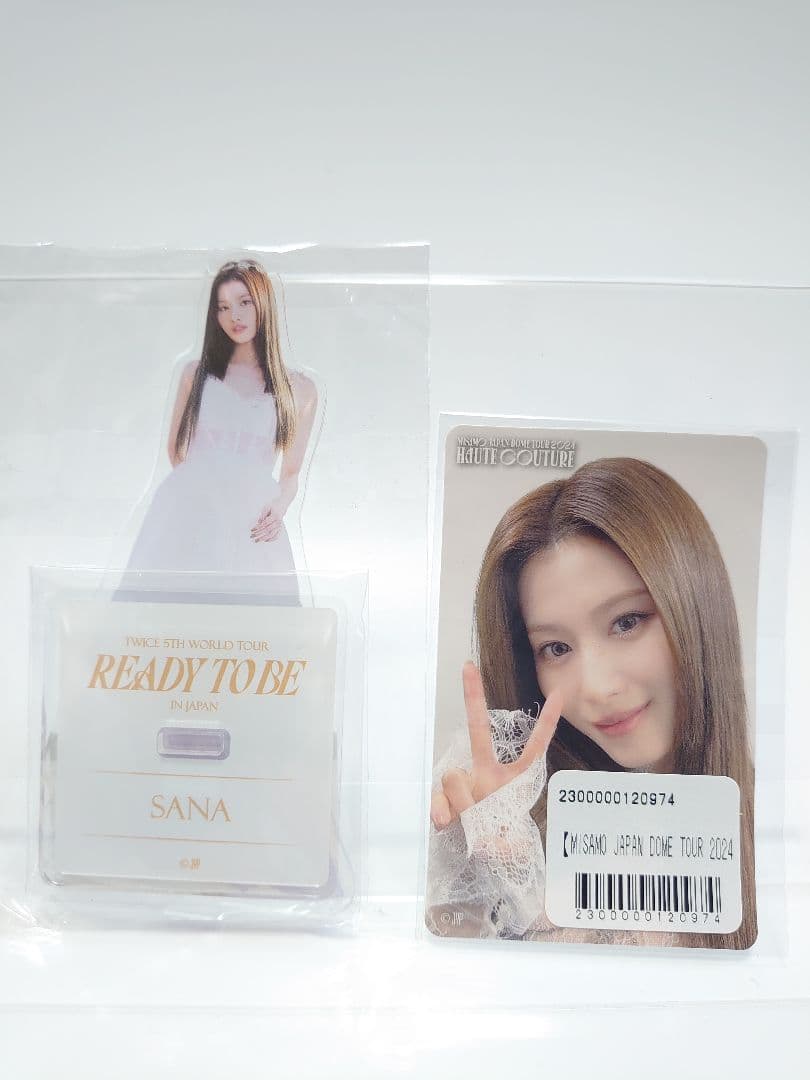 【SANA•サナ】TWICE　チャーム　アクスタ　ファイル　ステッカー　缶バッジ