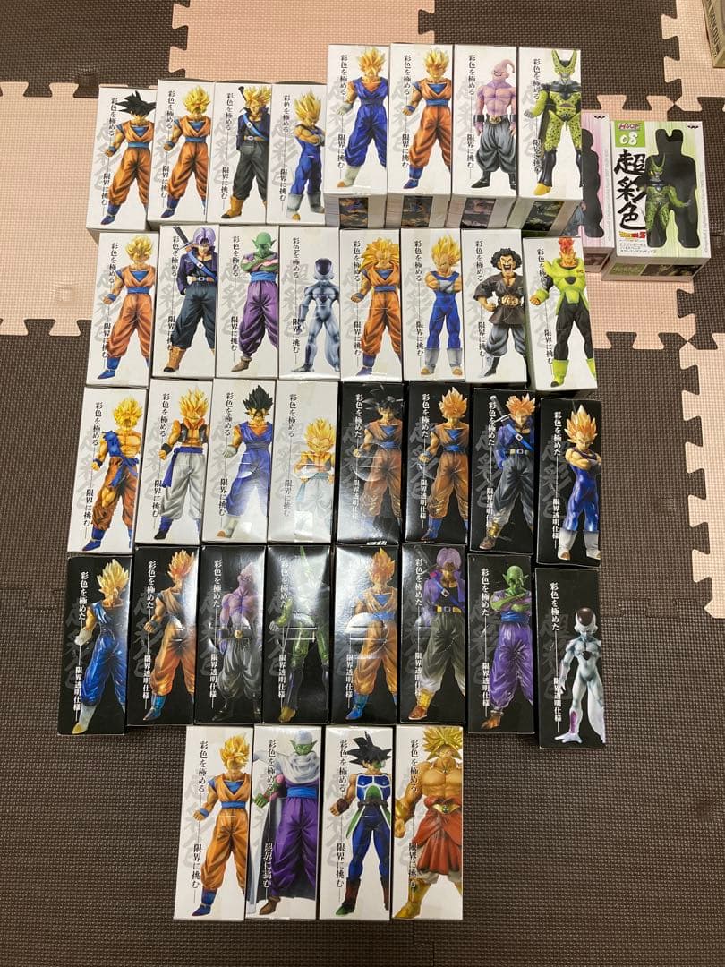 【未開封横穴無し】　ドラゴンボール 超彩色　フィギュア 36個セット