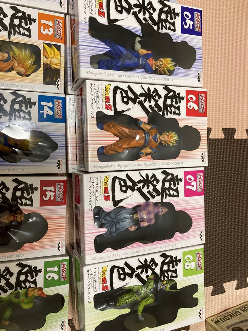 【未開封横穴無し】　ドラゴンボール 超彩色　フィギュア 36個セット