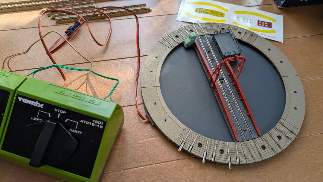 TOMIX引込線とターンテーブル他