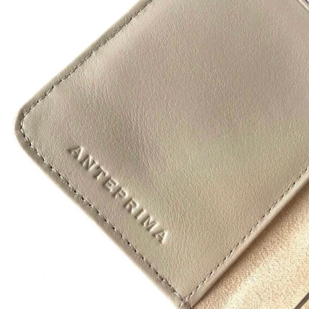 新品☆ アンテプリマ スプマンテ iPhoneSE ベージュ iphoneケース