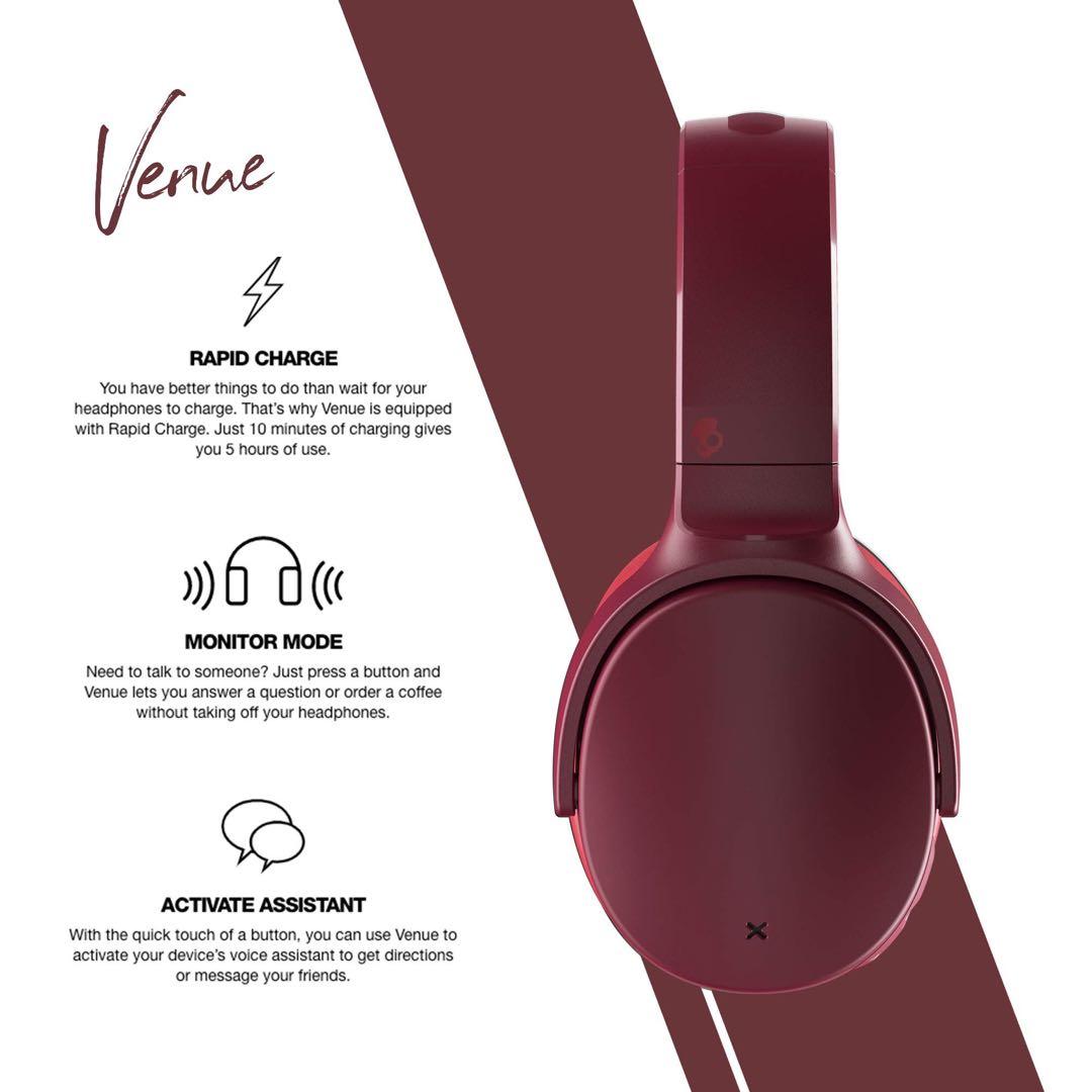 Skullcandy ワイヤレスヘッドホン S6HCW-M685-E SKULLCANDY Venue