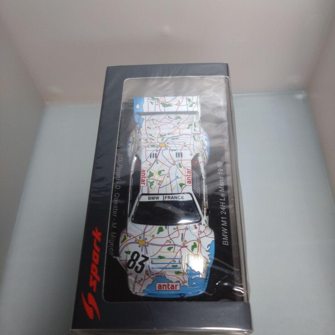 1/43 スパーク BMW M1 1980 LM Map of France