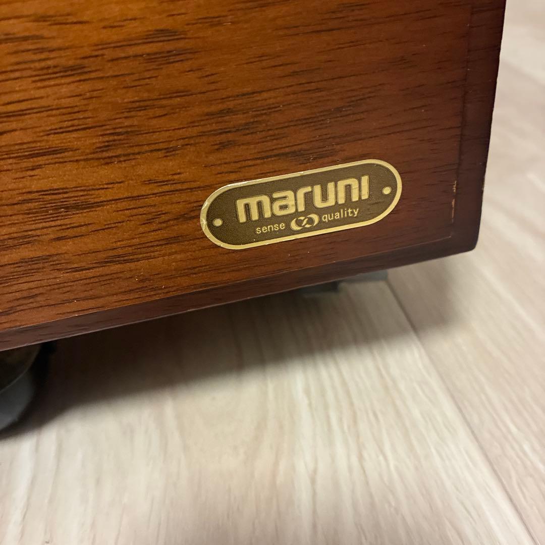 maruni サイドテーブル 引き出し 鍵付き 袖机 キャスター付 マルニ家具