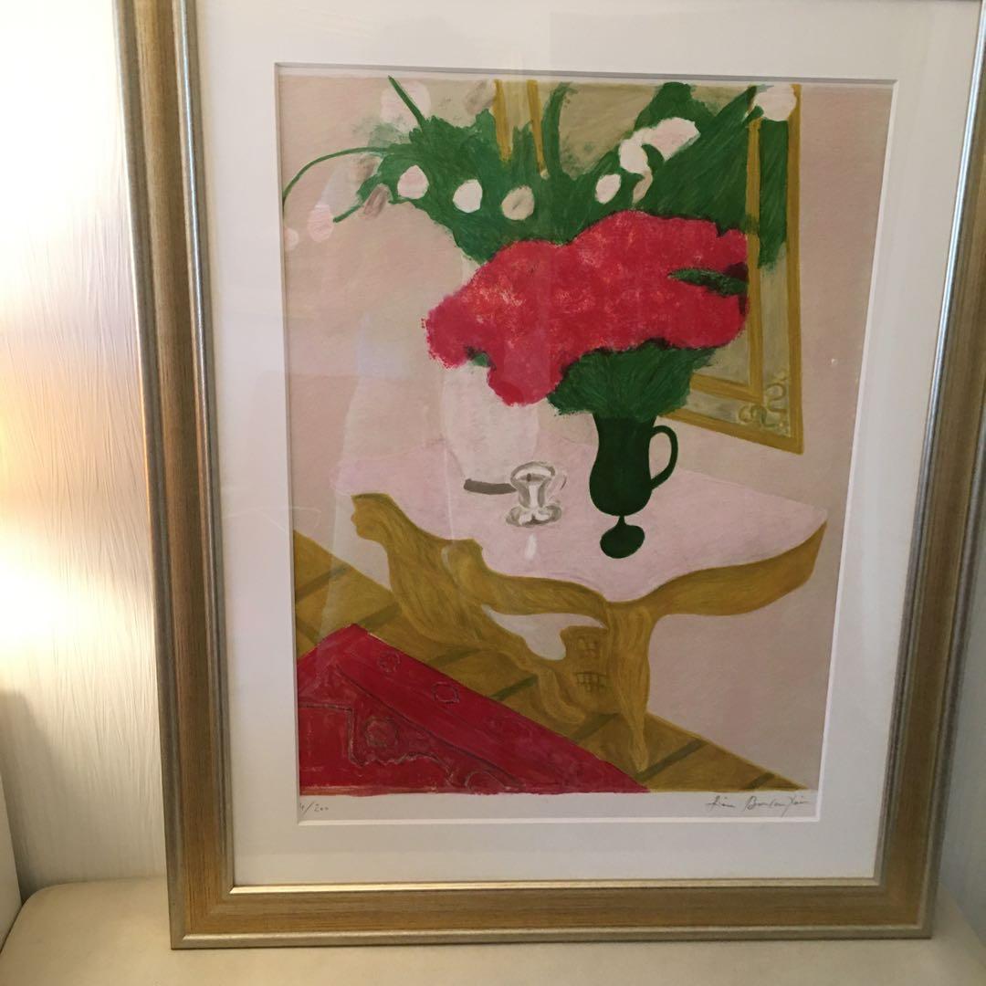 石版画　リトグラフ　フランス名画家ボンコンパン