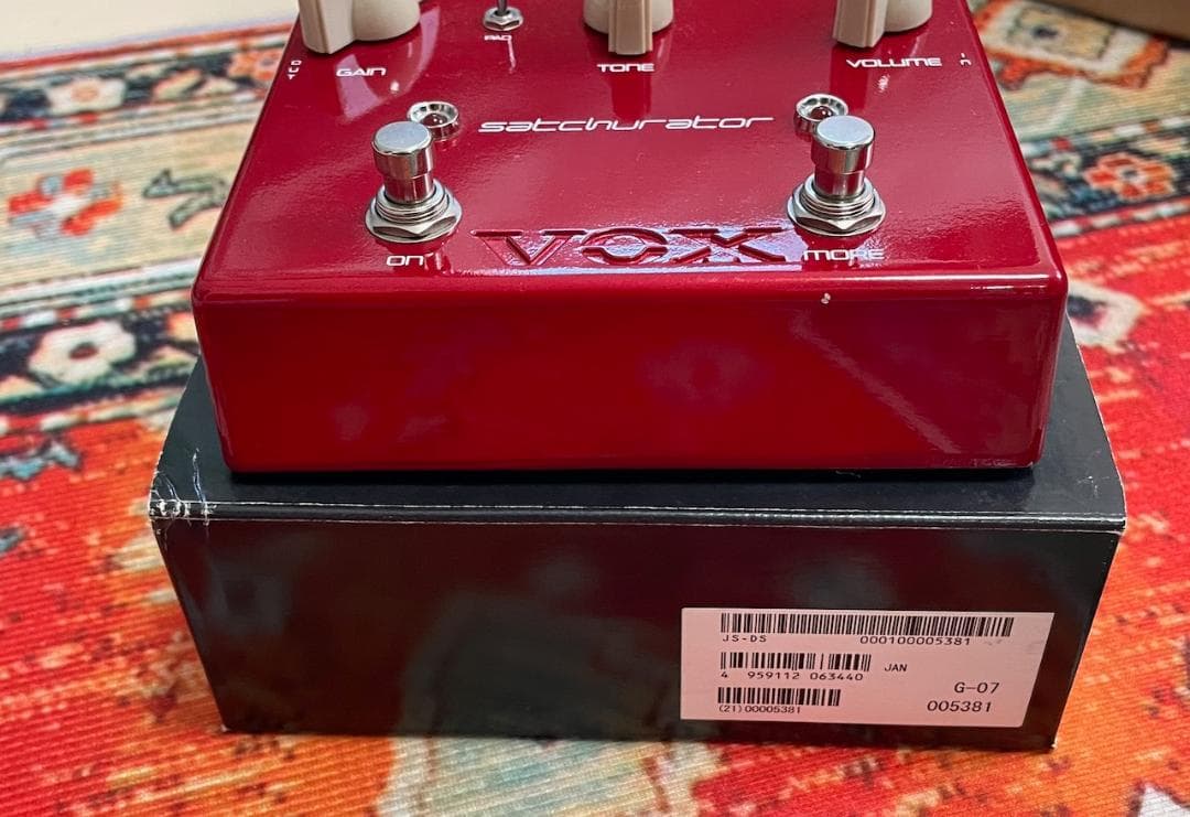VOX Satchurator/ジョー・サトリアーニ/ディストーション
