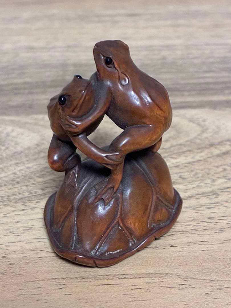 カエルの根付け 座銘 石川 - メルカリ