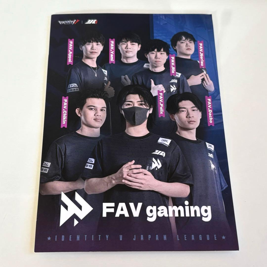 FAVgaming FAV 第五人格 夏季IJL チームロゴ ポストカード - メルカリ