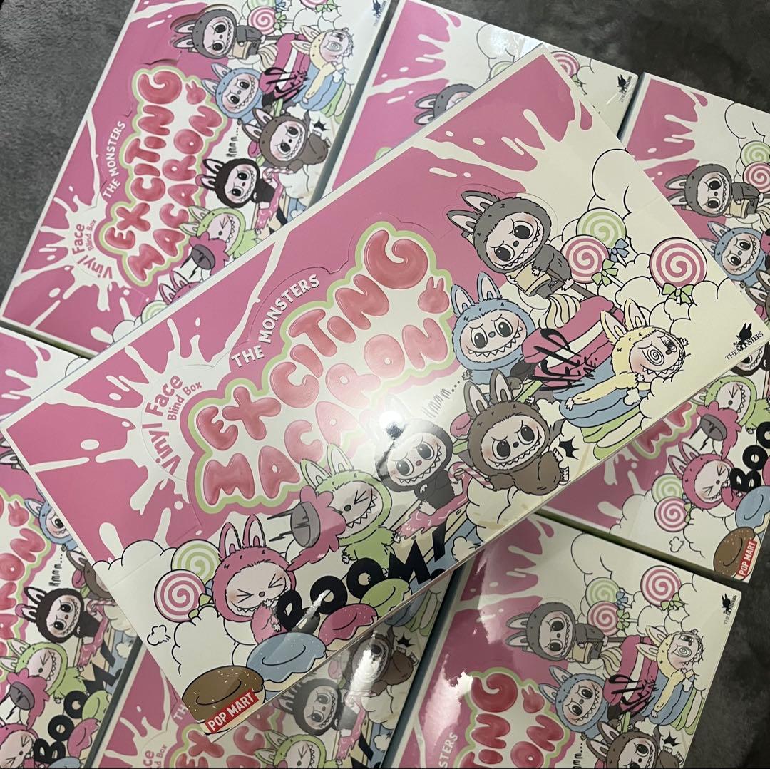 ポップマート ラブブ Exciting Macaron ぬいぐるみ 1アソート