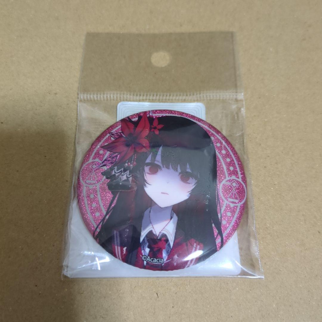 魔法少女ノ魔女裁判 まのさば グリッター 缶バッジ 二階堂ヒロ - メルカリ