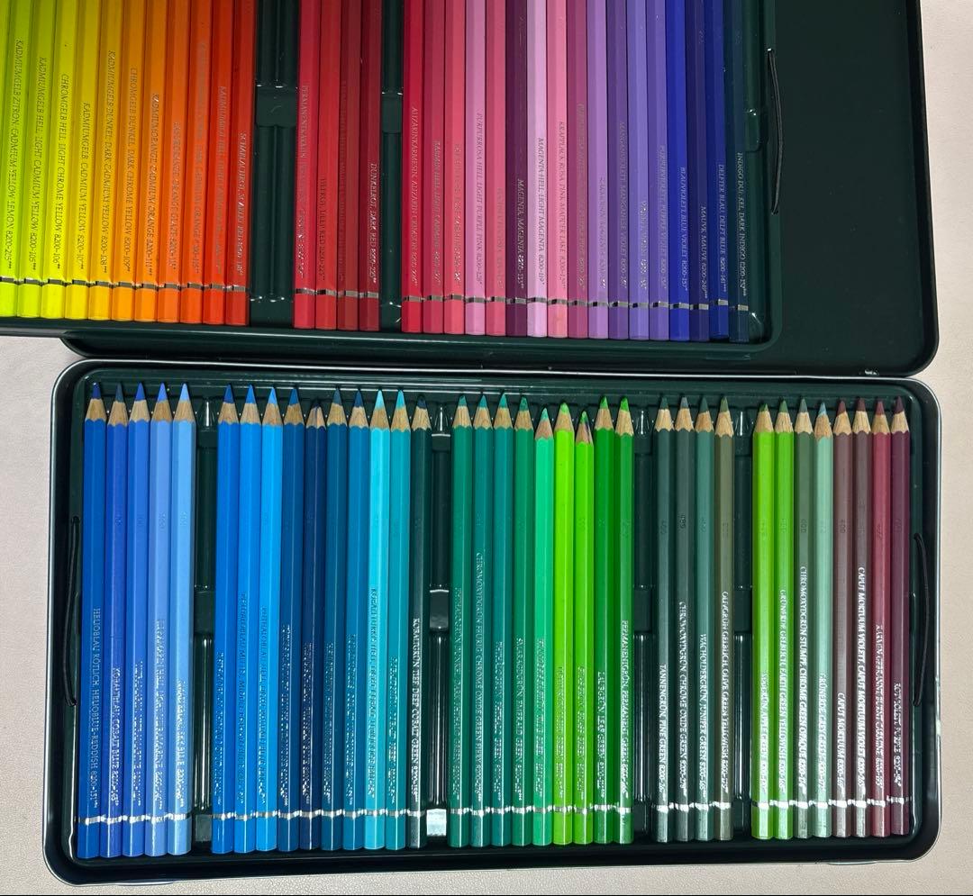 FABER-CASTELL 水彩色鉛筆109本セット缶入り