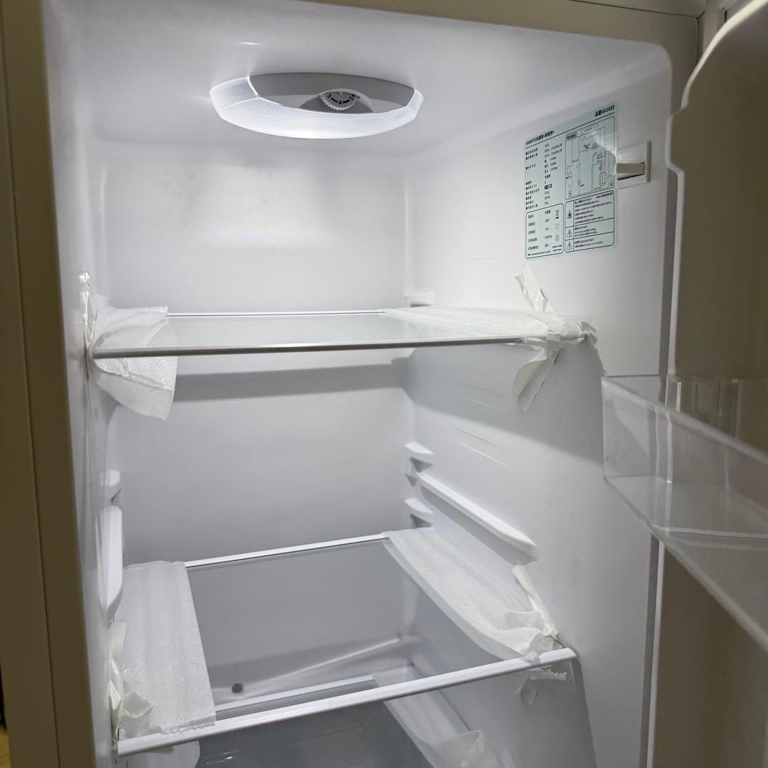 ジ*ン様 SAMKYO 冷蔵庫 165L 幅44cm GU165S ホワイト 右