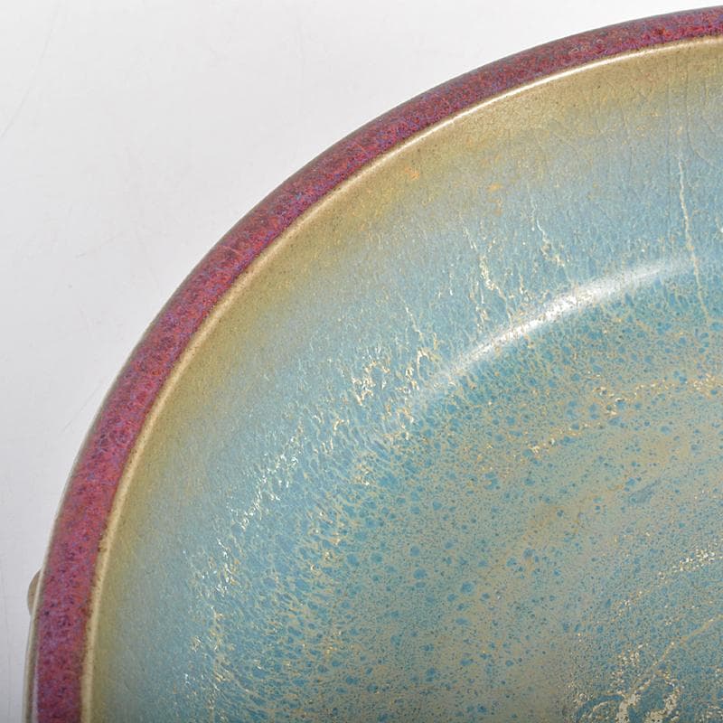 天馬様専用 中国 釣窯 窯変釉 鉢 C 7399E