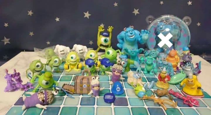 ディズニー フィギュア チョコエッグ チョコパーティー オーナメント 他