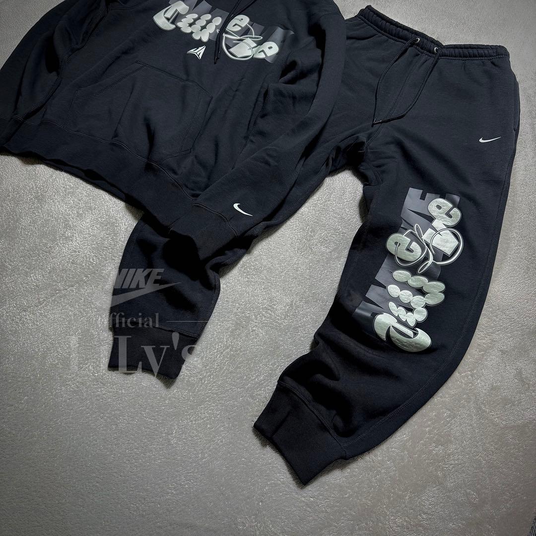 【ＸＬサイズ】NIKE上下セットアップ　定価21,110円　黒パーカースウェット